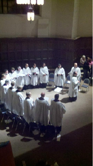 Compline Choir O Antiphon Service